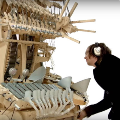 Musical Instrument Made With 2,000 Marbles – Solidmark