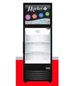 Markes MSRF348BKD 12.3 cf Chiller with Top Freezer