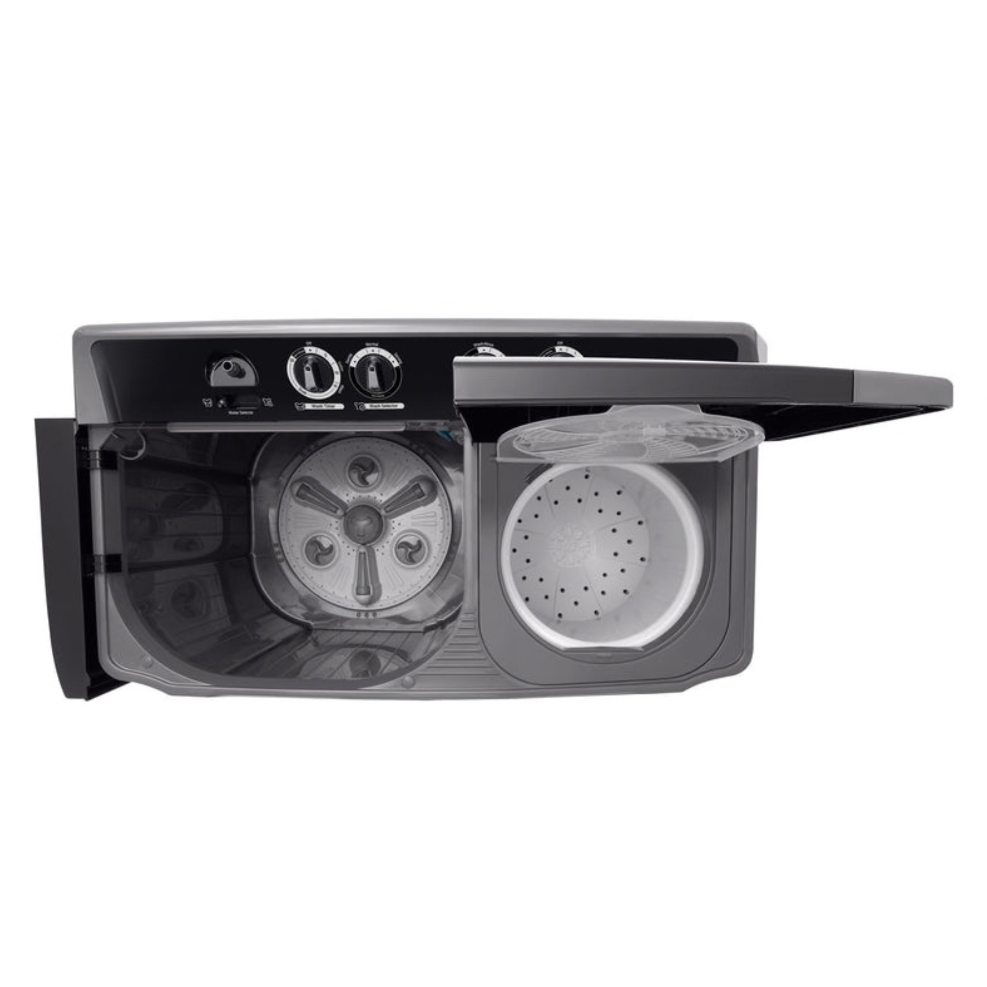 LG P1500RTW 15KG Twin Tub Washing Machine - Image 3